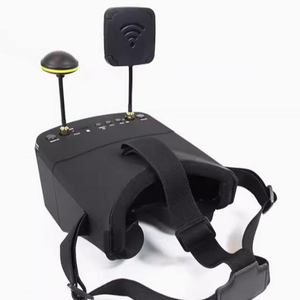 แว่นตา EV800D ส่งสัญญาณภาพความหลากหลายของ DVR แบบ HD 5นิ้ว40CH 5.8ก. 4.9ก. แว่นตา FPV 25-1300mW switchable vtx RC FPV อุปกรณ์เสริมโดรน - Product Image 2