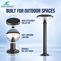 Lampadaire solaire et LED AC pour éclairage extérieur de chemins, 3000K 6500K, en aluminium moulé sous pression, lampadaire personnalisé