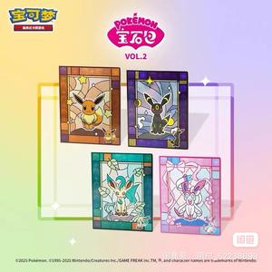 Carpeta de Pokémon TCG en Chino 2025: Umbreon, Sylveon, Leafeon (Nueva Existencia) - Product Image 3
