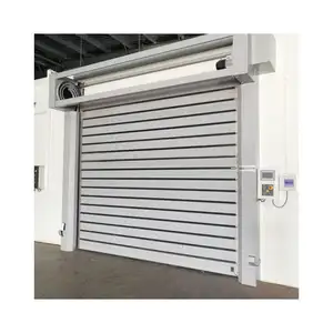 Hot Sell Exterior Industrial Aluminum Rapid Automatic Rolling Shutter Fast Door