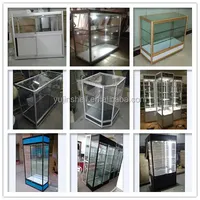 Vitrine en verre pour magasin de téléphonie mobile Comptoir de magasin mobile Accessoires pour téléphone portable Armoire en verre avec rangement