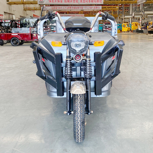 E-Trikes 3 Wheel Cargo Electric Tricycles Motorcycle Three Wheel Adult Cargo Tricycle With Passenger Seat and Open Cargo <b>Box</b> - Product Image 4