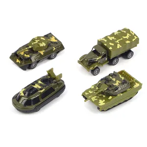 Pull Back Gelegeerd Spuitgieten Speelgoed Metaal Militaire Tank Vrijloop Speelgoed Auto 'S Voor Kinderen