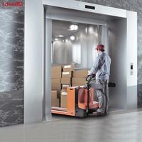 ScheinLift THJ/THJW Ağır Yük Endüstriyel Yük Asansörü 3000KG AC Dişlisiz Çekişli 1.5mm Kalınlığında Çelik Kapılı Depo Parkı