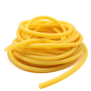 자연 라텍스 고무 호스 ID 1.6 ~ 18mm 고탄력 수술 의료 튜브 탄성 새총 투석기 장력 벨트 - Product Image 1