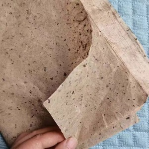 Papier en écorce de mûrier doux, couleur beige naturel, pour emballage cadeau, emballage de bouquets floraux - Product Image 2