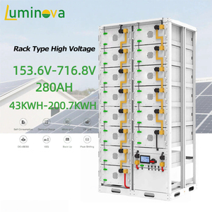แบตเตอรี่ลิเธียมโซลาร์ออลอินวัน 50Kwh 100Kwh 215Kwh แรงดันสูง 51.2V 280Ah สำหรับระบบอุตสาหกรรม GBP51.2 - Product Image 1