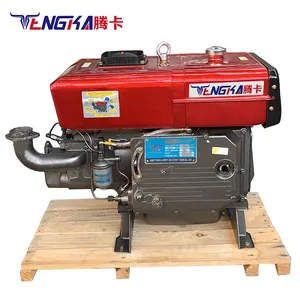 Harga grosir pompa air pertanian digunakan 22HP 24HP ZH1115 mesin laut diesel Tiongkok dengan radiator