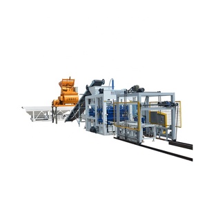 เครื่องทำบล็อกคอนกรีตอัตโนมัติเต็มรูปแบบ QT4-15B ระบบไฮดรอลิก สำหรับผลิตบล็อกกลวงและบล็อกตัน สายการผลิตอิฐซีเมนต์ โรงงานอุตสาหกรรม - Product Image 3