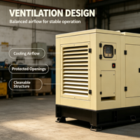 Groupes électrogènes diesel silencieux 50KW 100KW 150KW 200KW 300KW – Fournisseurs de groupes électrogènes de secours 100KVA