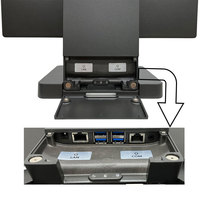 Android CPU Léger Pliable 15.6 Pouces Écran Tactile Bureau Pos Machine Aluminium Vente en Gros