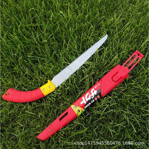 Sierra de podar Jiuyilang de 240 mm con hoja fija, sierra de mano para jardín, para árboles frutales y carpintería, con mango de PVC, fabricada en Taiwán. - Product Image 4