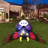 Nouveau produit Toussaint Licorne Gaz Modèle Animal Gonflable Dessin Animé Ballon Modèle
