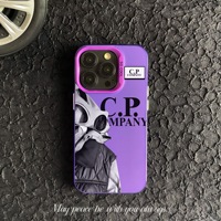 Designer tendance et durable C.P. Coque de téléphone portable avec impression UV pour iPhone 16 15 14 13 12 Mini XR XS 11 Pro Max CP Cases