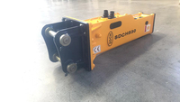 Mini excavadora Rock Breaker Excavadora de 3 toneladas HydraulicBreaker