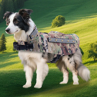 Gilet tactique isolé et résistant aux morsures pour chien, veste réfléchissante réglable avec poignée pour grands chiens, entraînement en extérieur