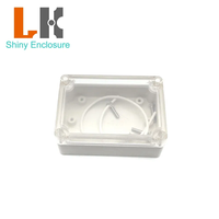 115*90*55mm petit couvercle Transparent boîtier de boîtier étanche boîte de commutation de bouton extérieur boîtier PC boîtier ABS boîte de jonction