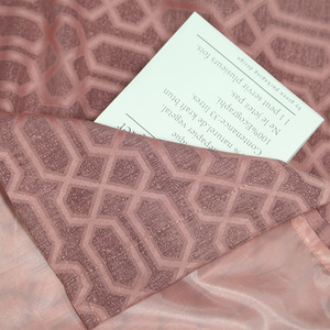 Cortina personalizada de alta gama para sala de estar, tela de dormitorio, doble Villa de ancho fijo para <span class=keywords><strong>comprar</strong></span> tela de cortina alta - Product Image 2