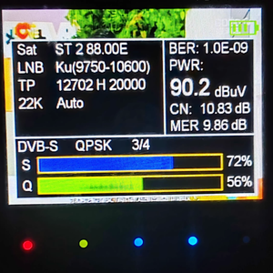 2 Récepteurs de Signal Numériques en Plastique H.265 DVB-S2/S2X Satfinder en Stock - Product Image 6