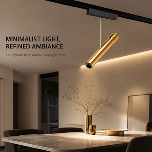 Projecteur LED cylindrique magnétique sur rail CE Rohs CB 15W, CRI90, dimmable, pour éclairage commercial et domestique - Product Image 6