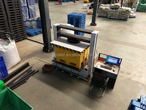 LYPALLETS Heavy Duty 48x40 4-Way Entry HDPE Reversible Plastic Palettes for Warehousing Storage - Product Image 6