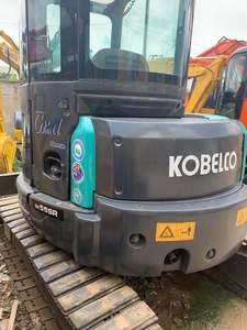 Mini Escavatore Usato <span class=keywords><strong>Kobelco</strong></span> SK55 Pronto per la Spedizione, Originale Giapponese, Cingolato da 5 Tonnellate - Product Image 4
