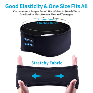 Headband Sleep With 35 Hours Music Playback Wireless Sports Headband Sweatband for Outdoor Sports and Sleep Headband - Product Image 3