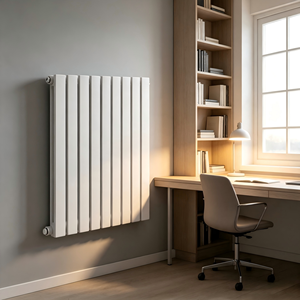 <span class=keywords><strong>Radiateur</strong></span> vertical en cuivre et <span class=keywords><strong>aluminium</strong></span>, <span class=keywords><strong>radiateur</strong></span> colonne design blanc pour système de <span class=keywords><strong>chauffage</strong></span> <span class=keywords><strong>central</strong></span> - Product Image 1
