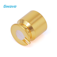 Connecteur RF mâle en laiton plaqué or Gwave GPO-JHD103-S 50 Ohm conforme RoHS pour PCB SMT DC-26.5GHz