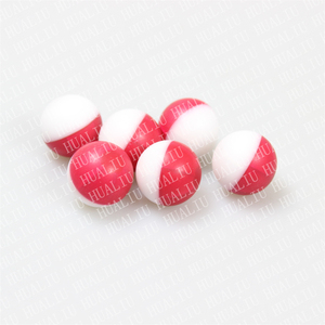 Boules de peinture multicolores en poudre de bentonite de calcium pour tir, 0,68/0,5/0,43 - Product Image 1