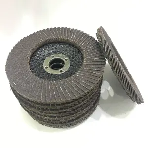 125 Mm Calcined Flap Disk for Grinding Stainless Steel Metal Polishing OEM Flap Discs 40 Pcs 5 Inch 40 60 80 120 Grit Grind