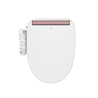 Couvercle de toilette intelligent TB-328D de type V à fermeture douce et auto-nettoyant