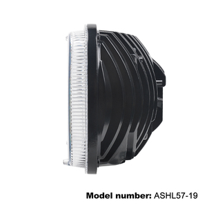 ASEND 2021 NEW DOT 5X7 Đèn Pha Với DRL Bật Đèn Tín Hiệu 85 Wát Cho Xj Jeep Cherokee <span class=keywords><strong>Yj</strong></span> 7X6 Inch <span class=keywords><strong>Led</strong></span> H4 Đèn Pha - Product Image 4