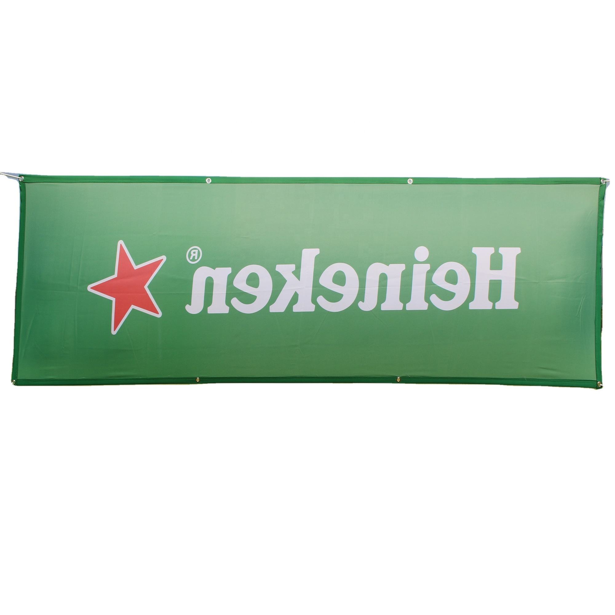 Max Width 5m Custom Printing Outdoor Advertising Perforated Polyester  Fabric Banner