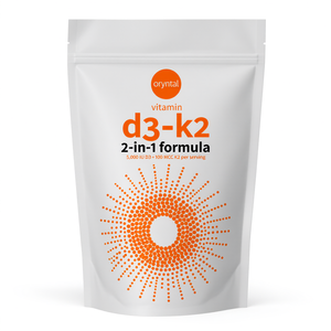 <span class=keywords><strong>Vitamina</strong></span> D3 5,000 UI K2 MK-7 100 Mcg 300 Cápsulas Blandas 2 en 1 Vitaminas <span class=keywords><strong>D</strong></span> y K para Adultos - Product Image 1