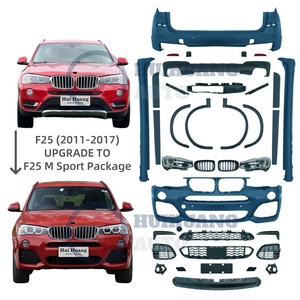 Actualización a F25 X3M Sport Model Grille Headlight Hood Bumpers Body Kit para <span class=keywords><strong>BMW</strong></span> 2011 F25 2017-<span class=keywords><strong>xDrive20d</strong></span> xDrive30d - Product Image 1