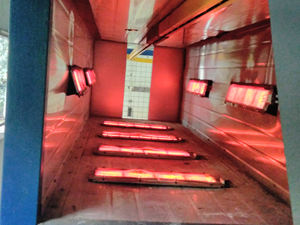 Four à tunnel à économie de <span class=keywords><strong>gaz</strong></span> Brûleur à <span class=keywords><strong>gaz</strong></span> en céramique infrarouge HD262 - Product Image 5