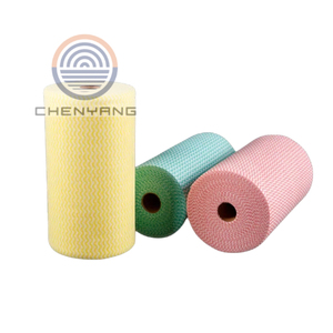 Rouleau de lingettes non tissées réutilisables multicolores, absorbantes et à séchage rapide, <span class=keywords><strong>pour</strong></span> le nettoyage de la <span class=keywords><strong>cuisine</strong></span> et de la maison - Product Image 1