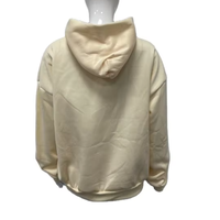 FLN Sweat à capuche boxy personnalisé 350g avec impression en relief pour homme, style pull en molleton bouclette avec col à capuche, sweat à capuche fin pour l'automne