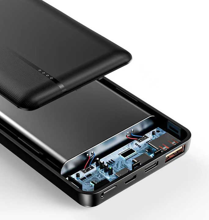 Power Bank, Caricabatterie Portatile USB Da 100000 MAh, 4 Uscite, 3 - Foto 6