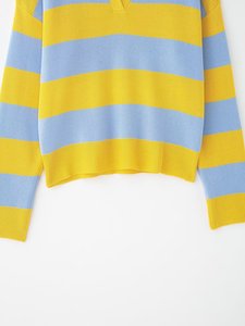 TAOP&ZA Nouvelle Collection Printemps 2026 – <span class=keywords><strong>Pull</strong></span> en Maille Rayé Color-block Ample, Tendance et Polyvalent 5536218 - Product Image 5