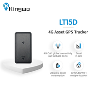 Traceur GPS Mini 4G LTE Kingwo IoT LT15D Étanche IP65 avec Application Android et Garantie 1 An pour Suivi d'Actifs Automobiles