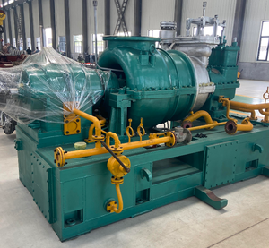 안정적인 전력 무소음 석탄 가스화 반응기 증기 터빈 발전소 모델 엔진 모터 펌프 PLC 원격 제어 220V 출력 - Product Image 4