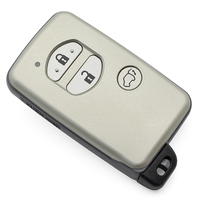 Boîtier de clé télécommande blanc à 3 boutons avec lame vierge non taillée, clé de voiture universelle pour clés de véhicule, pièces de rechange pour serrurier