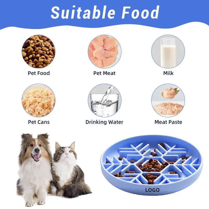 Pet malzemeleri köpek yalamak ped özel Pet yalama Mat besleyici kedi köpek yalamak silikon evcil hayvan besleme paspası