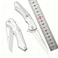 Couteau pliant tactique de sauvetage de haute qualité en acier inoxydable 3cr13 pour le camping en plein air