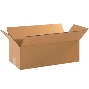 Custom Design Folding Paper Box Corrugated Kraft Express Cartons Logistics Mailer Shipping Packing Boxes