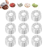 Couvre-aliments réutilisable en PE argenté, pliable, isolant thermique, couvercle en plastique pour la conservation de la chaleur, pour les services de livraison de nourriture, la restauration