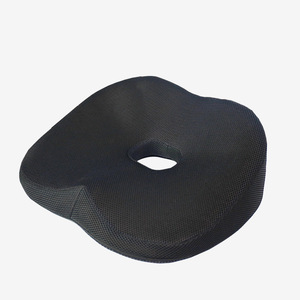 Memory Foam Seat <b>Cushion</b> Black Anti Slip For Lumbar Support Office Home Use - Product Image 2