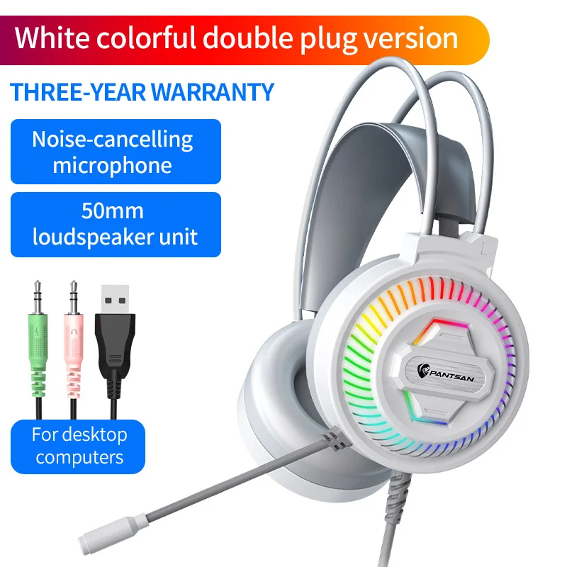 White colorful double plug version[without packaging]